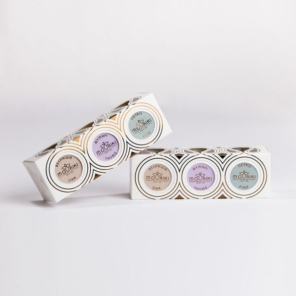 Giftbox met 3 soorten premium honing
