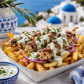 Patat Kipsouvlaki