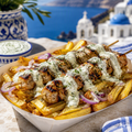 Patat Souvlaki