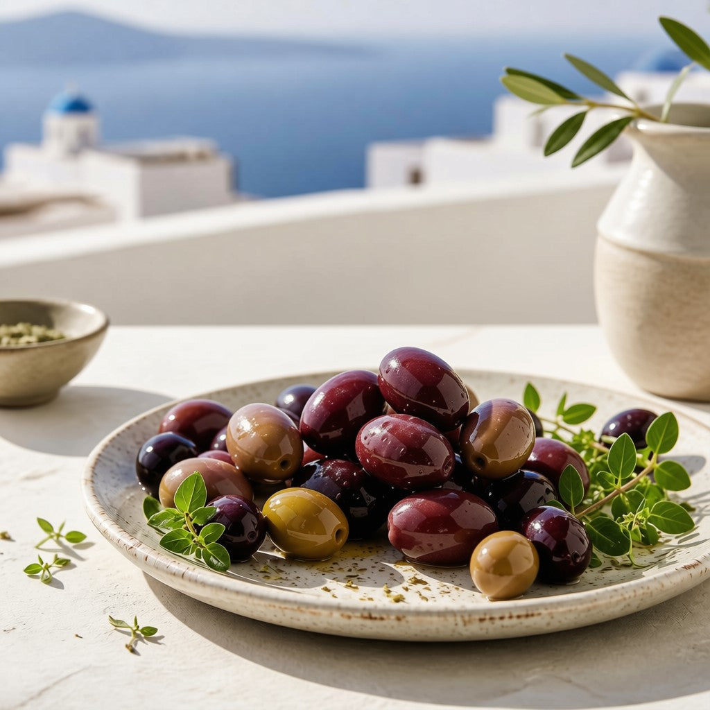 Portie olijven